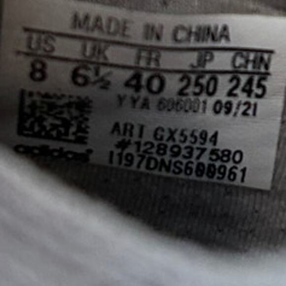 Adidas - Ultra Boost 22 - Sneakers - Gray - Women's - 8 - ART GX5594 - Picture 9 of 9